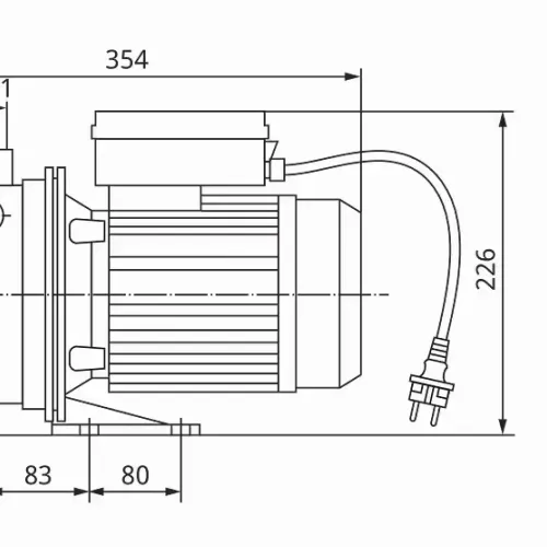 Водна помпа Wilo WJ 203 X EM Водна помпа Wilo WJ 203 X EM