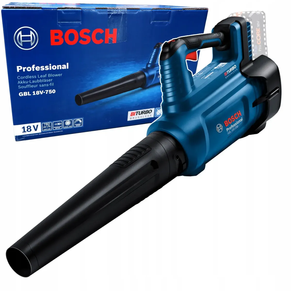 Акумулаторна духалка GBL 18V-750 без батеря и зарядно 06008D2000