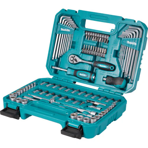 Гедоре комплект Makita E-15752, 1/4", 91 части