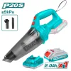 Акумулаторна прахосмукачка TOTALTVLI20126, 20 V, 0.5 L, 1 x 2 Ah