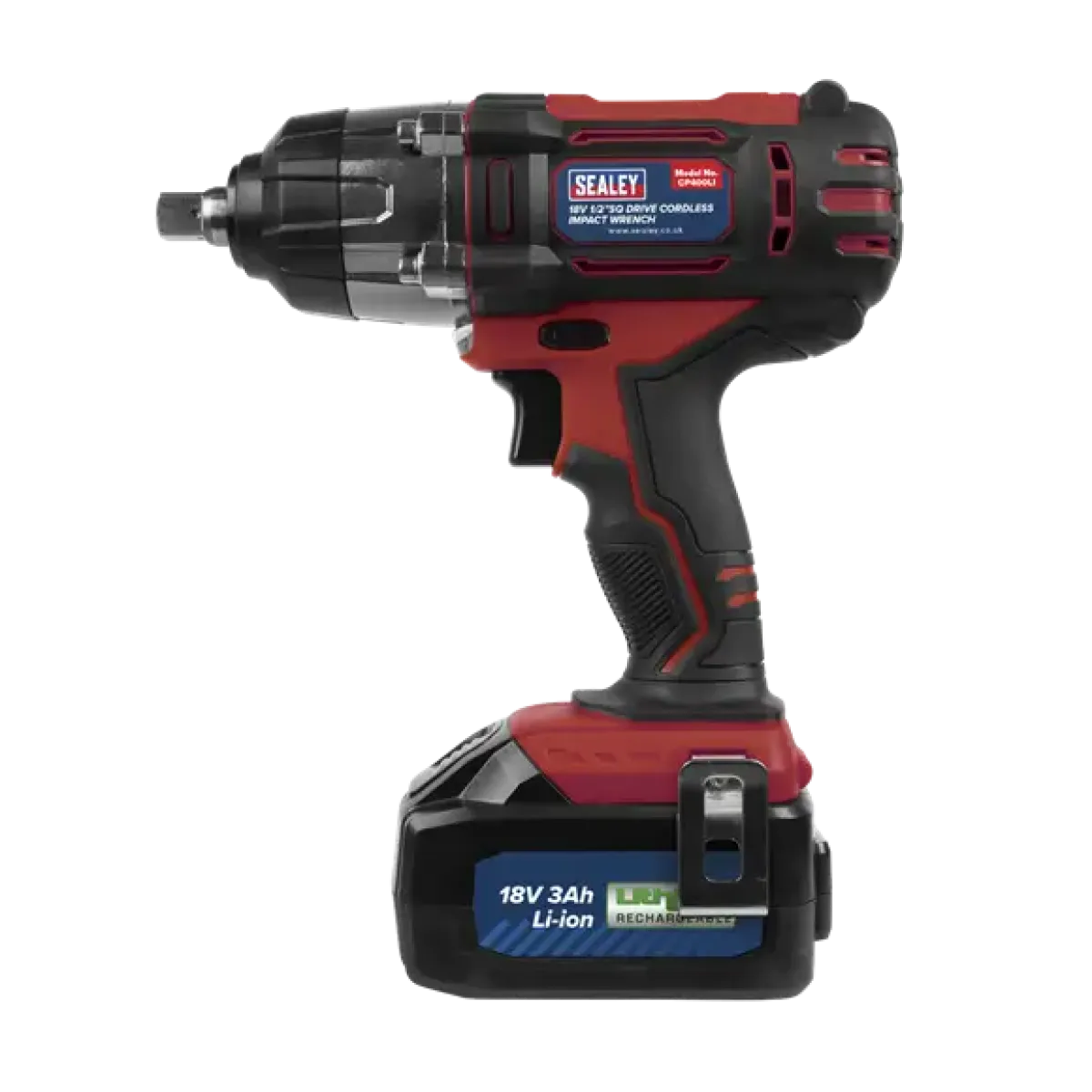 Акумулаторен гайковерт Sealey CP400LI - 18V - 550Nm, 1/2″ CP400LI