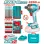 Акумулаторен импакт TOTAL INDUSTRIAL, 1/4", 20 V, 285 Nm, 2 x 2 Ah + битове