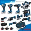 Акумулаторен комплект Bosch 10 бр 0615A500EH,18V,3х5Ah батерии, зарядно и чанта