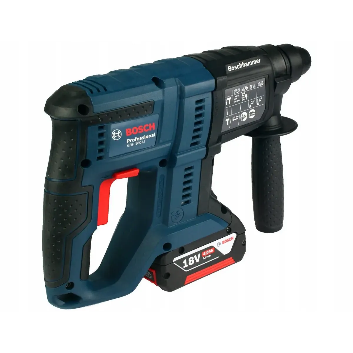 Акумулаторен перфоратор Bosch GBH 180-LI - 2бат 0611911121 Акумулаторен перфоратор Bosch GBH 180-LI - 2бат 0611911121