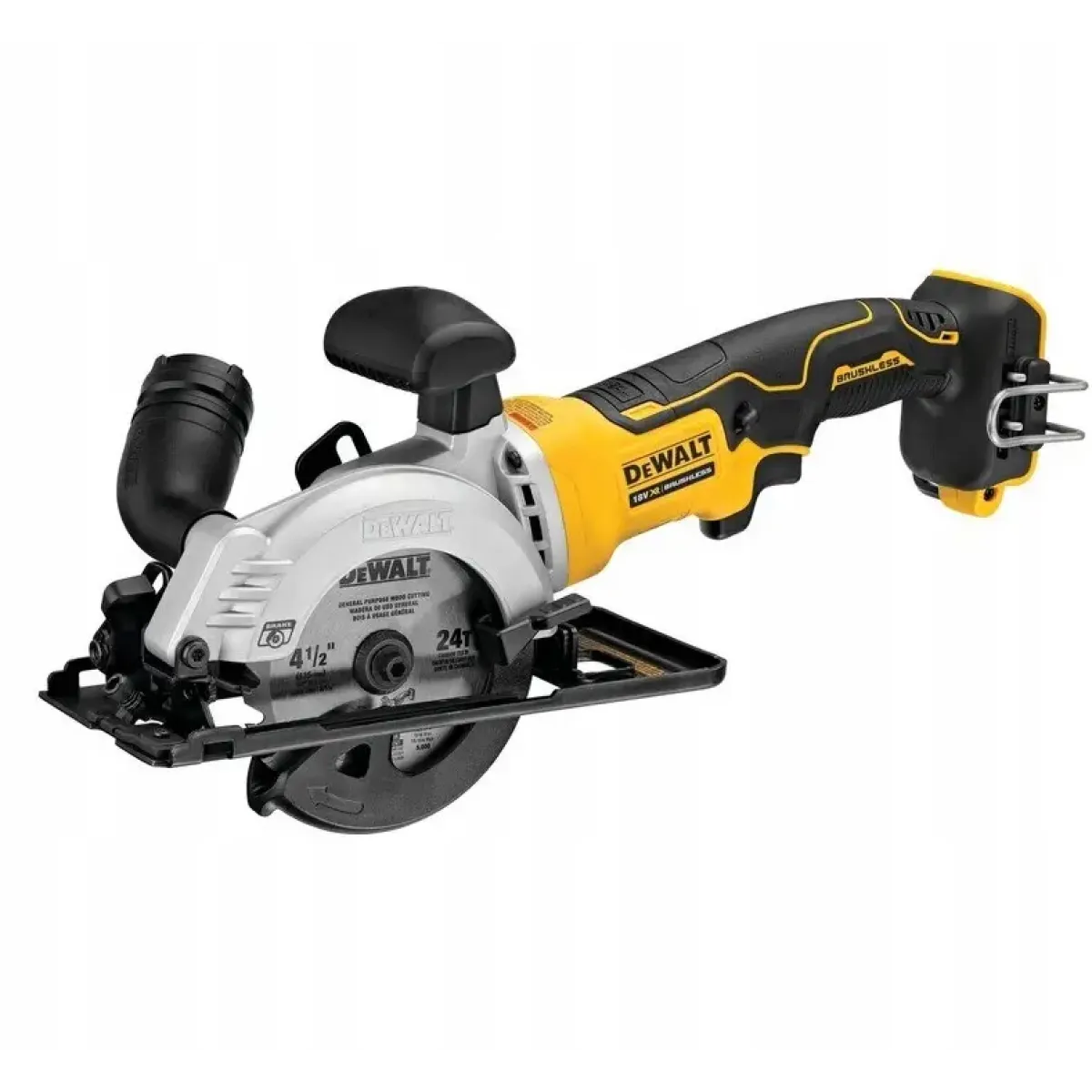Акумулаторен ръчен циркуляр DеWALT DCS571N, ф115мм, без батерия и зарядно