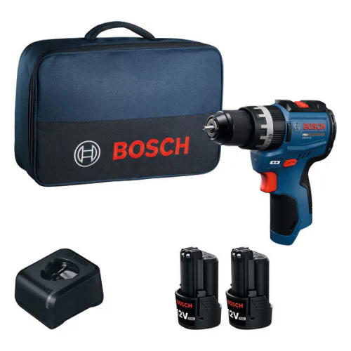 Акумулаторен ударен винтоверт Bosch GSB 12V-31, 12V, 31Nm, 2x2.0Ah, в чанта