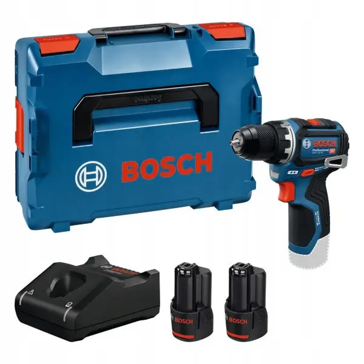 Акумулаторен винтоверт Bosch GSR 12V-32, 2бр x 3.0Ah батерии в L-BOXX