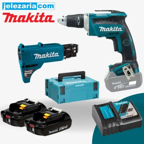 Акумулаторен винтоверт за гипсокартон Makita DFS452AJX2