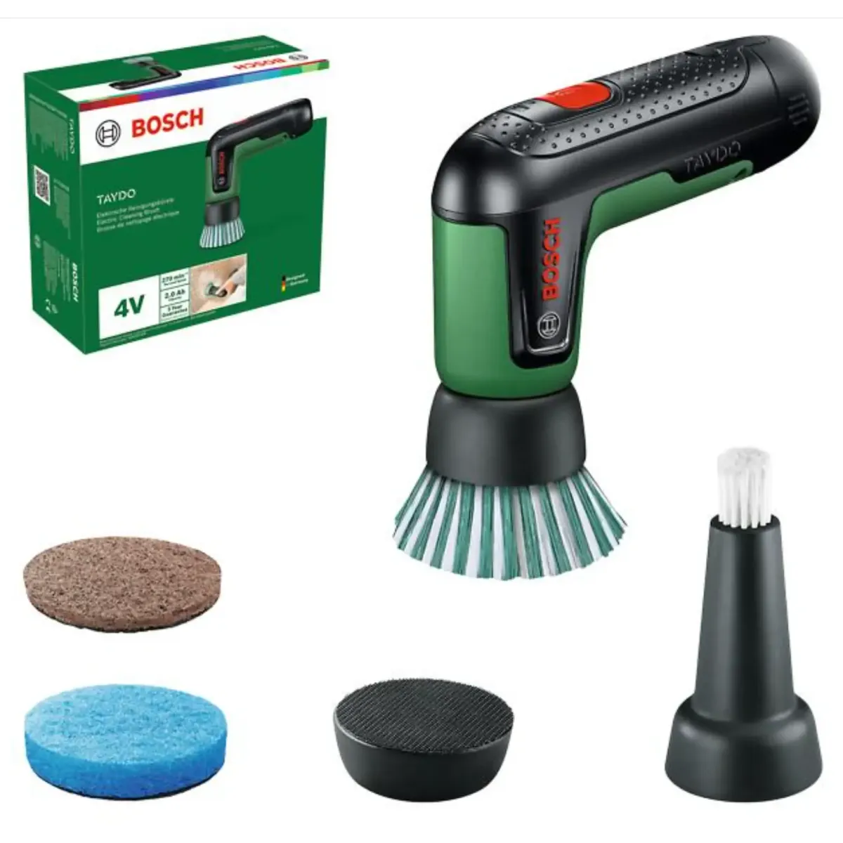 Акумулаторна полираща четка Bosch TAYDO, 3.6 V, 1.5 Ah