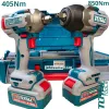 Комплект акумулаторни гайковерти TOTAL TOSLI260285E 20 V, 2 x 4.0 Ah