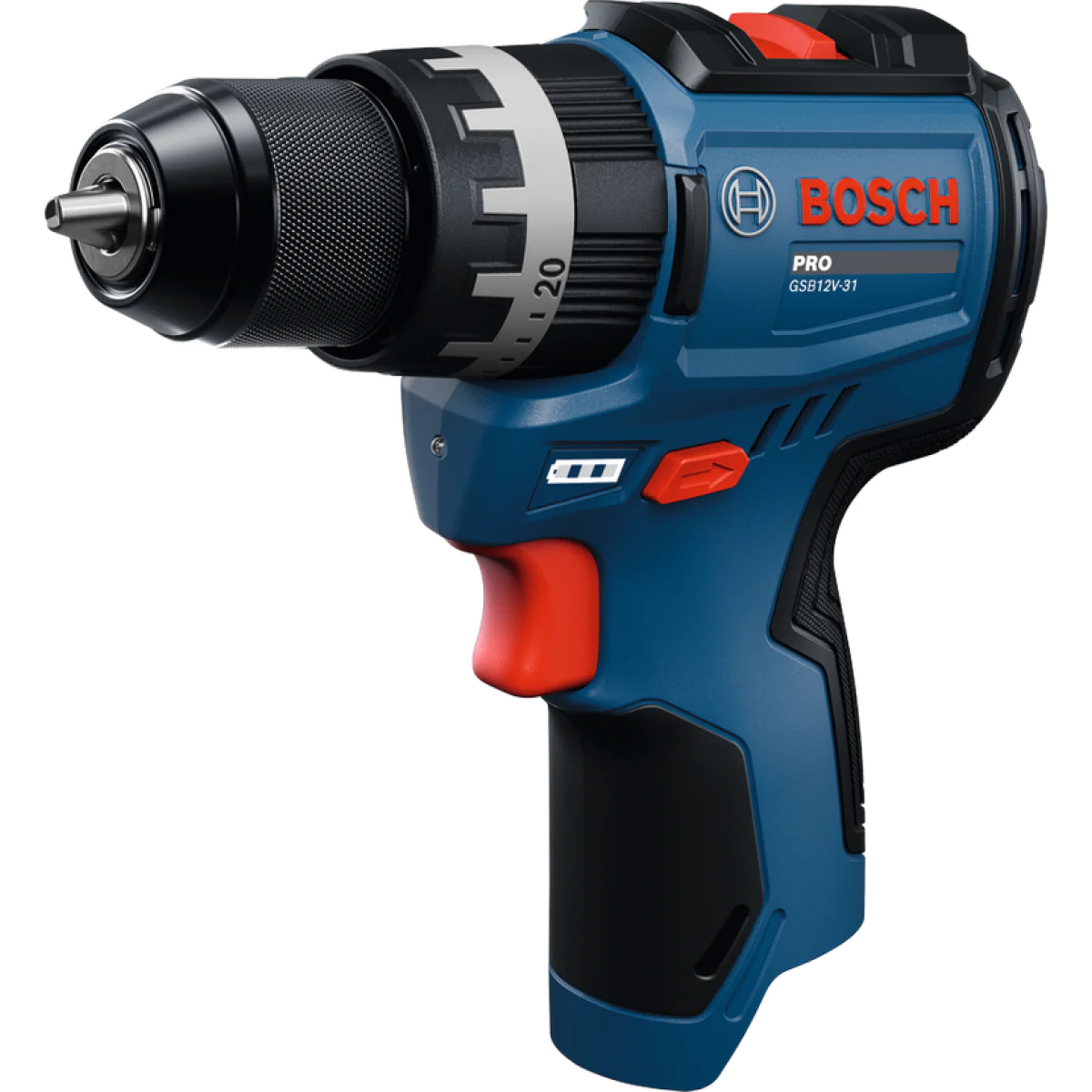 Акумулаторен ударен винтоверт Bosch GSB 12V-31, 12V, 31Nm, 1x2.0Ah, в чанта 06019S6105