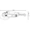 Ъглошлайф Bosch GWS 2200, диск Ø180мм, 2200W 06018C0120