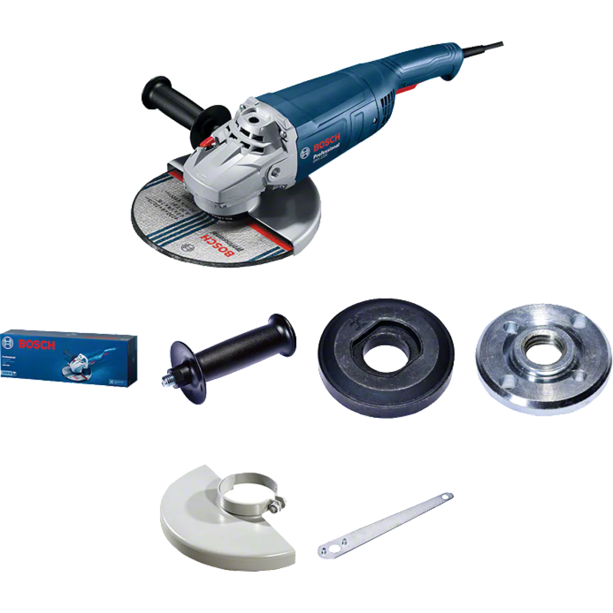 Ъглошлайф Bosch GWS 2200, диск Ø180мм, 2200W 06018C0120