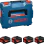Bosch EXPERT комплект 4 x EXBA18V-55 в L-BOXX 136