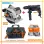 Комплект Бормашина DAID750, Циркуляр DACS1400 и чанта за инструменти DAEWOO COMBO DW3