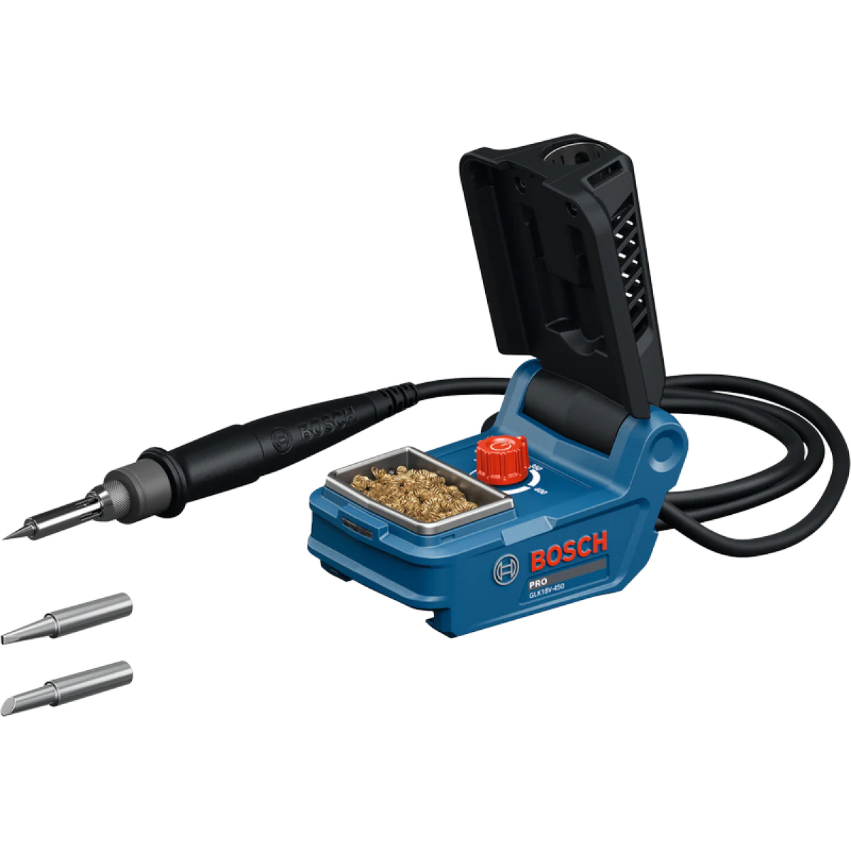 Акумулаторен поялник Bosch GLK 18V-450, 18V, 250-450°C, без батерия и зарядно устройство 06019S8100