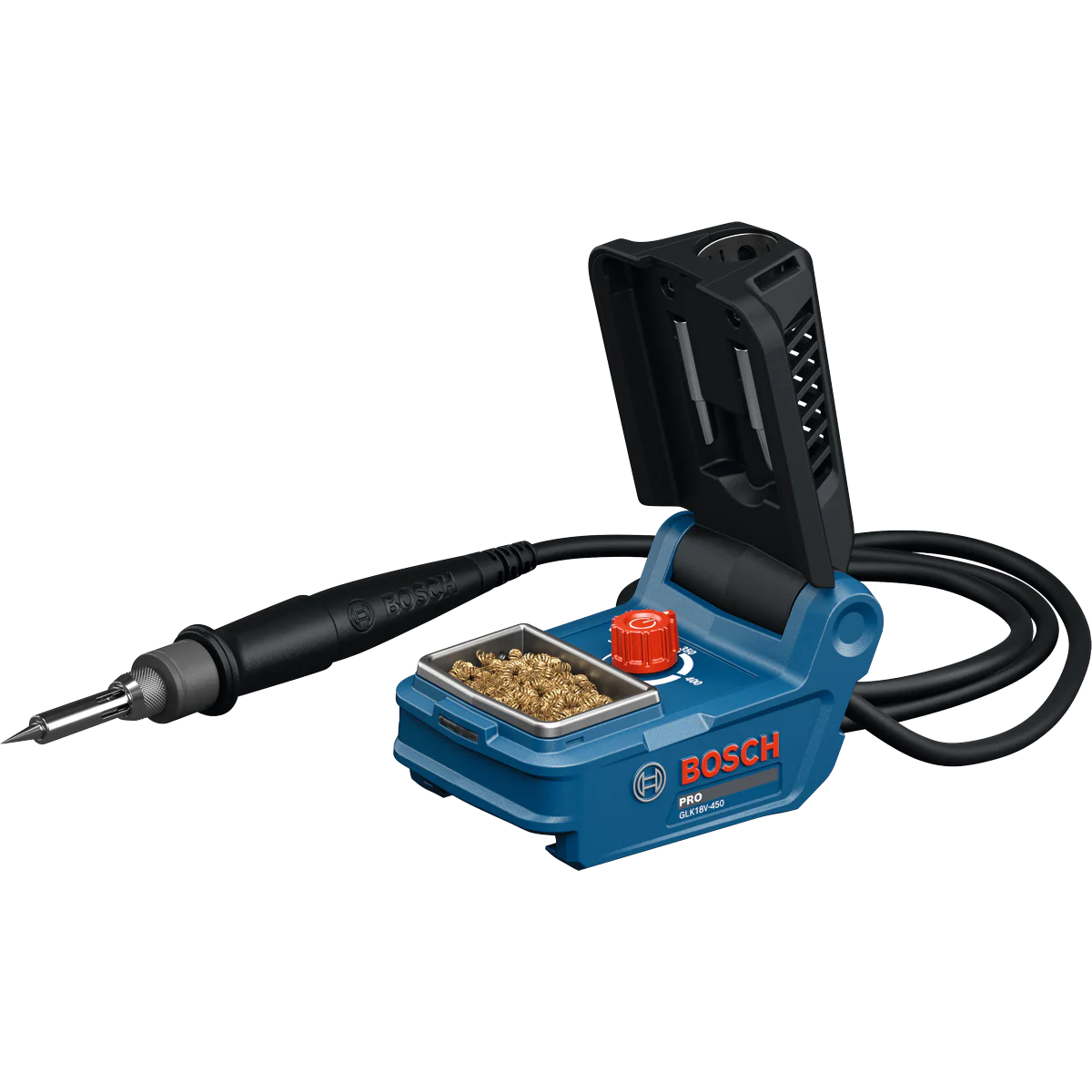 Акумулаторен поялник Bosch GLK 18V-450, 18V, 250-450°C, без батерия и зарядно устройство 06019S8100
