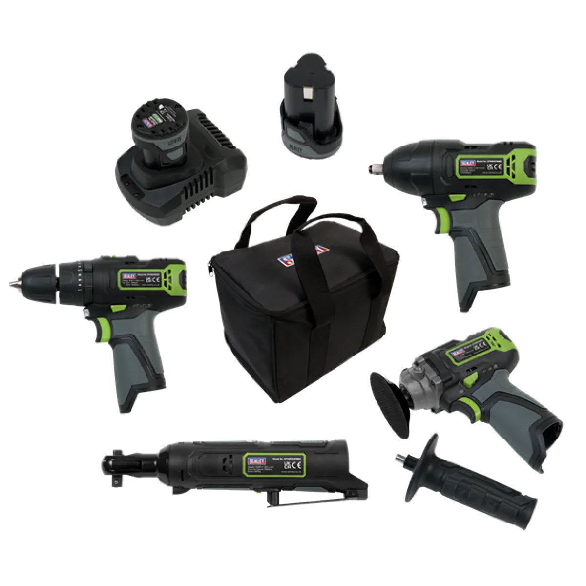 Комплект акумулаторни машини Sealey 10.8V CP108VCOMBO1 CP108VCOMBO1