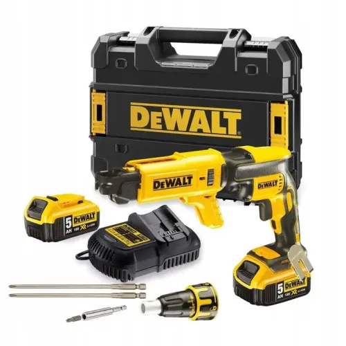 Акумулаторен винтоверт Dewalt DCF620P2K, 2 батерии и зарядно, 18 V, 5 Ah, 30 Nm  Акумулаторен винтоверт Dewalt DCF620P2K, 2 батерии и зарядно, 18 V, 5 Ah, 30 Nm