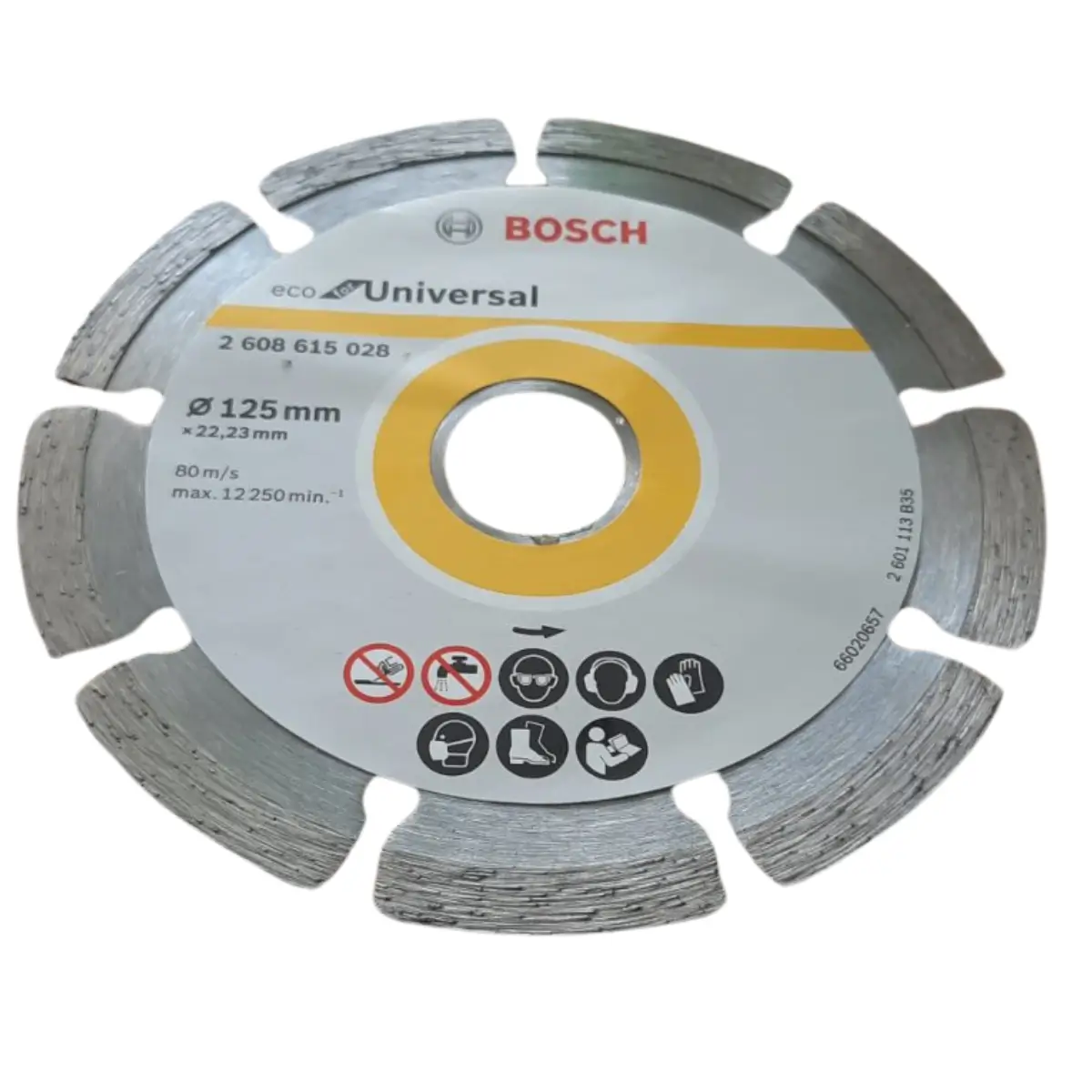 Диамантен диск за рязане ECO for Universal ф125х22.23мм , 2 608 615 028 2608615028