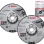 Диск за грубо шлайфане Bosch Expert for INOX - 2 бр. ф76x4x10мм