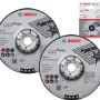 Диск за грубо шлайфане Bosch Expert for INOX - 2 бр. ф76x4x10мм