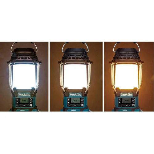 Радиоприемник с фенер Makita DMR057, 14.4-18 V, 155/310 lm, 72/145 lx без батерия и зарядно