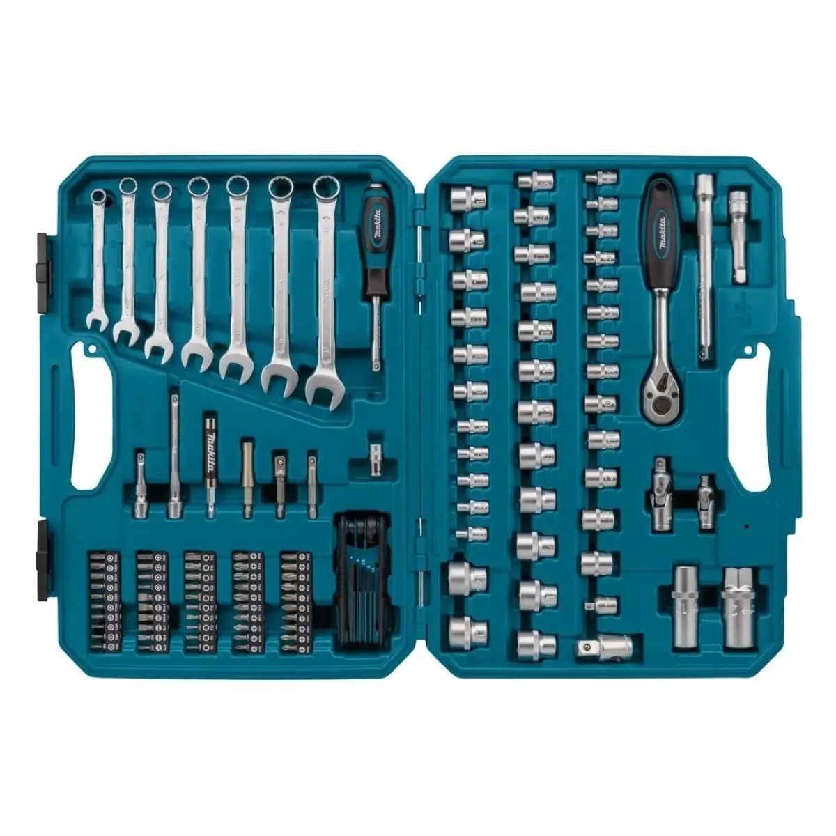 Комплект ръчни инструменти MZ 120бр, Makita E-06616