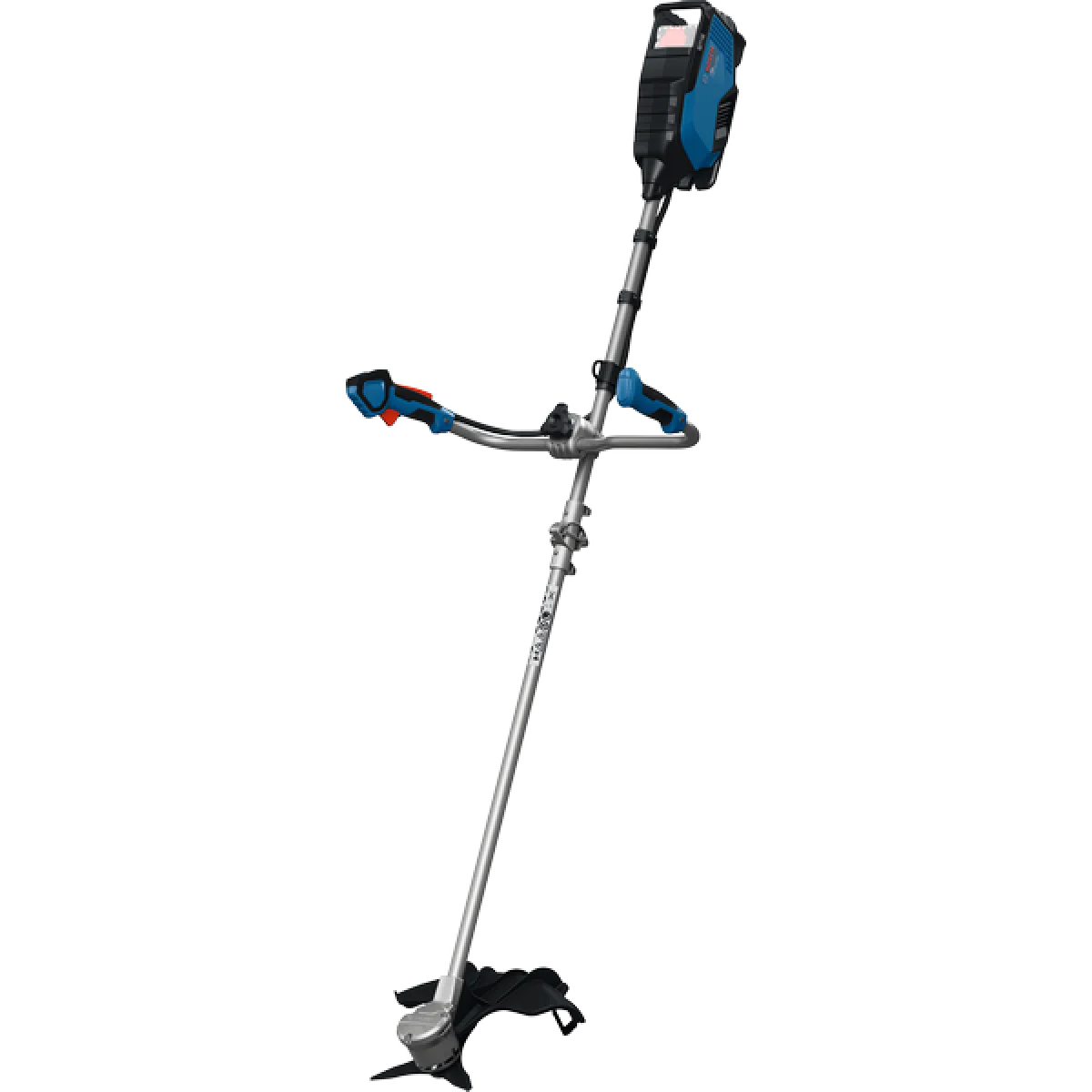 Акумулаторен тримерокоса Bosch GFR18V-25BH Professional, без батерия, с раменен колан, макара и нож 06008D1200