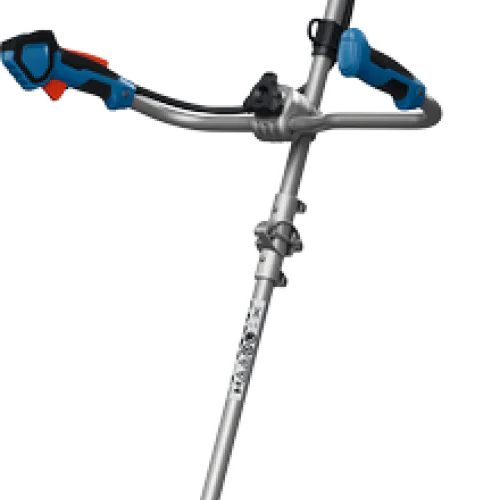 Акумулаторен тример Bosch GFR18V-25BH Professional, без батерия, с раменен колан, макара и нож