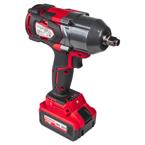Гайковерт Raider RDI-IBW05, 700Nm,1/2", 1 батерия 20V, 4Ah, куфар 