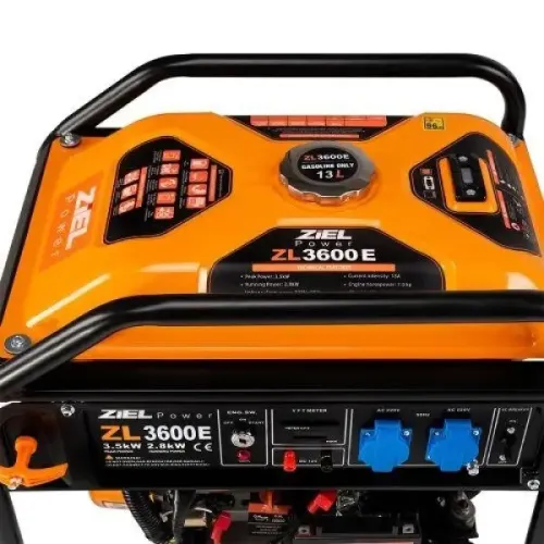 Генератор бензинов Ziel ZL3600E с ел.старт, 2.8 KW/ 3.5KW, 212CC