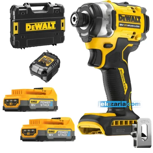 Акумулаторен импакт DeWalt DCF860E2T, 2 батерии 1,7 Ah и зарядно