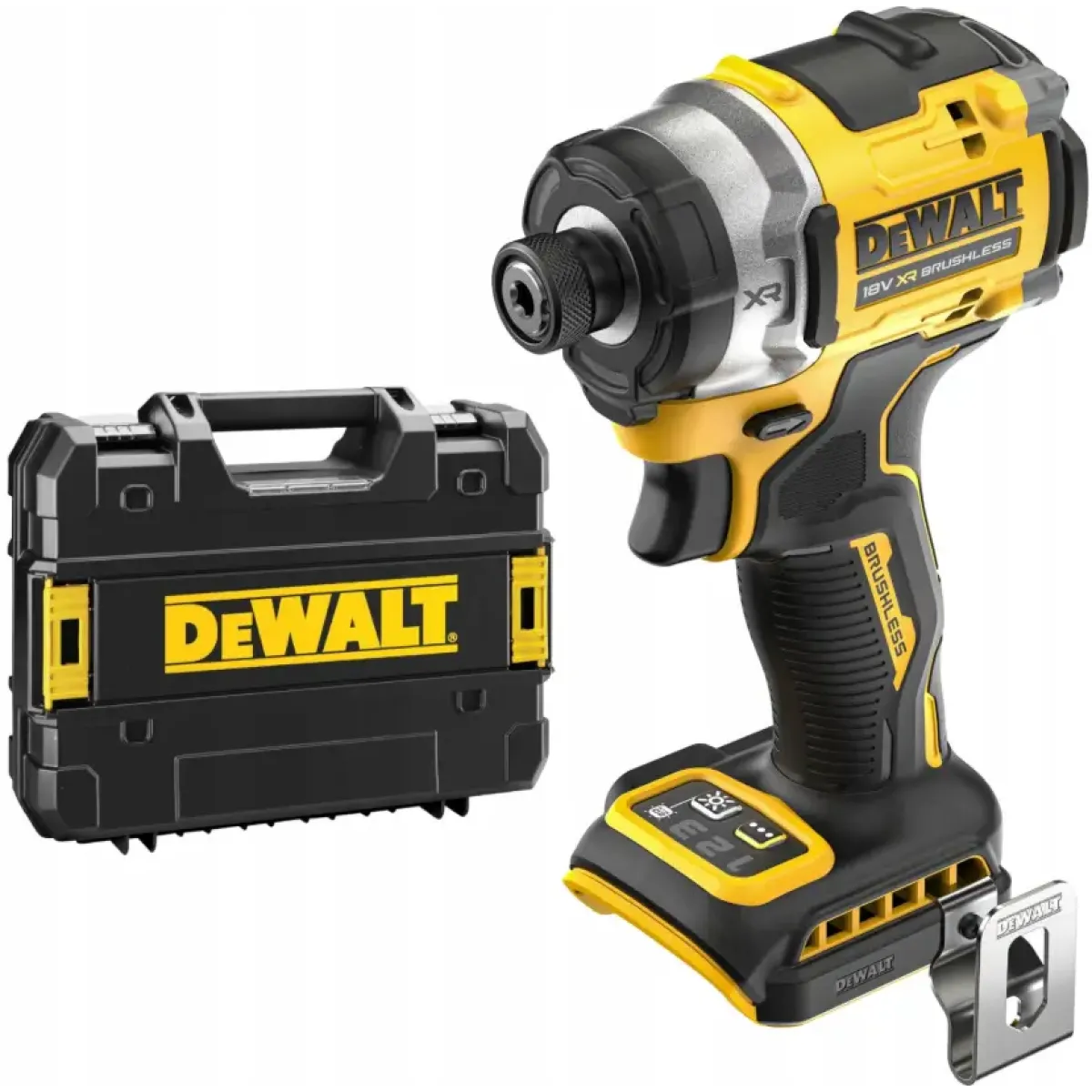 Акумулаторен инпакт DeWALT DCF860NT - 282 Nm, без батерия, с куфар DCF860NT