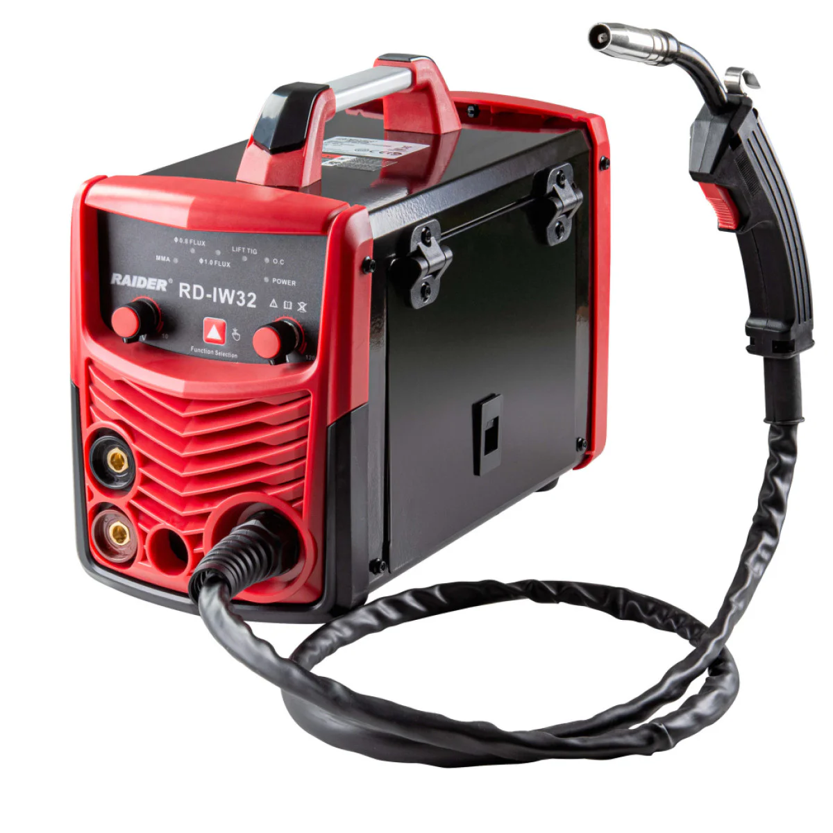 Инверторен електрожен Raider RD-IW32 2в1 MIG/MAG gasless MMA 120A 077232 Инверторен електрожен Raider RD-IW32 2в1 MIG/MAG gasless MMA 120A 077232