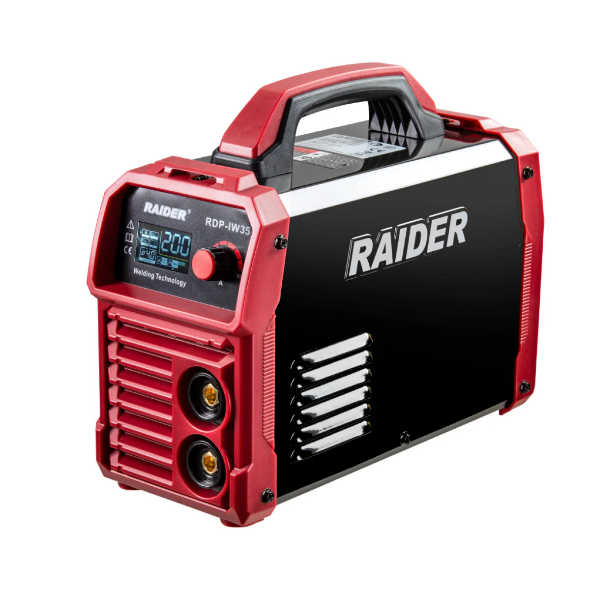Инверторен електрожен Raider RDP-IW35, 20-200 A, 28 V 077235 Инверторен електрожен Raider RDP-IW35, 20-200 A, 28 V 077235