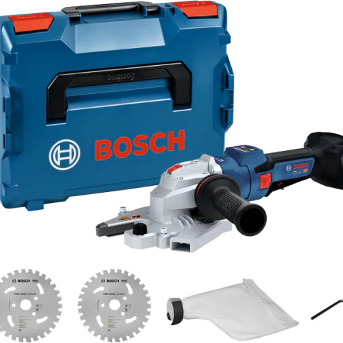 Акумулаторна машина за рязане на арматура Bosch GBC18V-32PS, без батерия и зарядно устройство, в L-Boxx