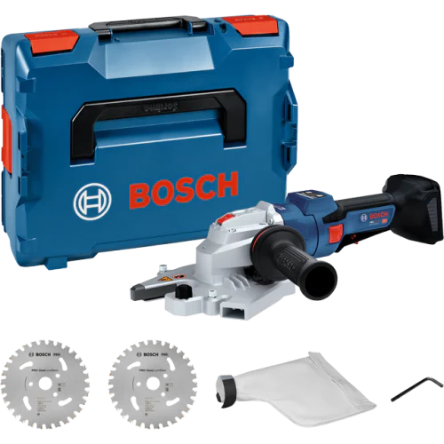 Акумулаторна машина за рязане на арматура Bosch GBC18V-32PS, без батерия и зарядно устройство, в L-Boxx