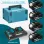 Комплект Makita MKP3PG184 - 4 х 6.0Ah, зарядно и куфар 