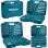 Комплект ръчни инструменти MZ 120бр, Makita