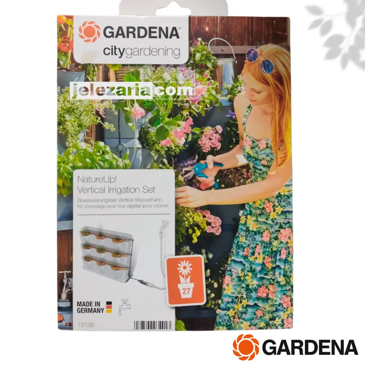 Комплект за поливане на вертикални цветарници Gardena NatureUp - 13156-20