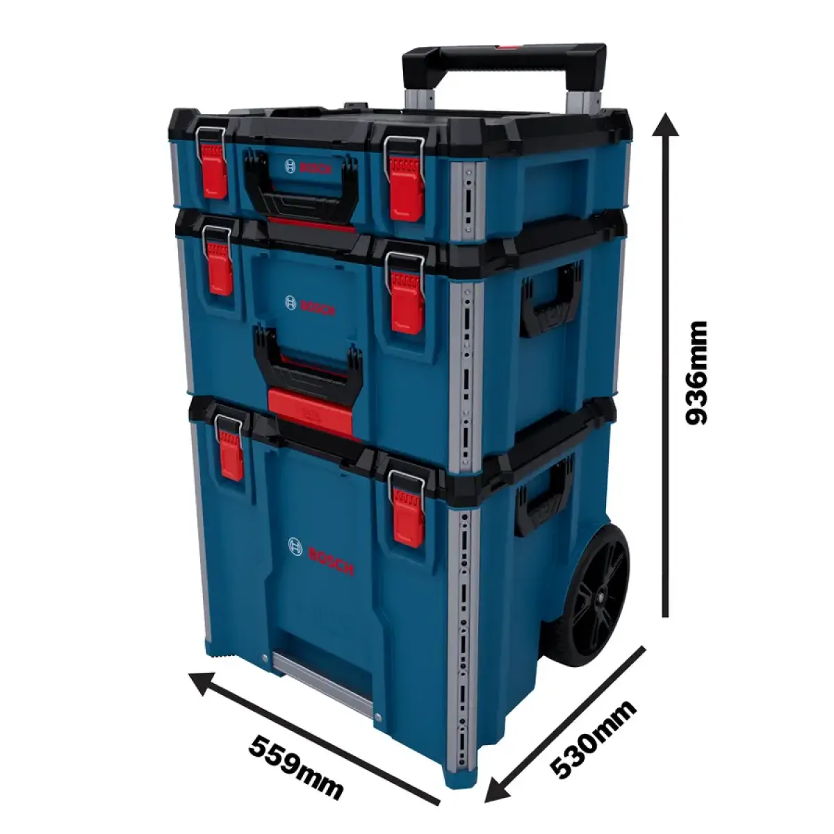 Kуфар Bosch L-boxx Contractor комплект 3 броя 160A037DY