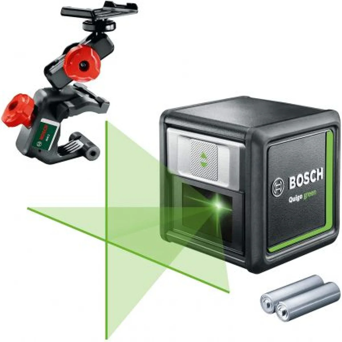 Лазерен нивелир линеен Bosch Quigo - Зелен лъч 0603663C00