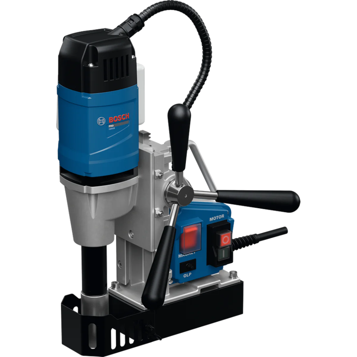 Магнитна бормашина Bosch GBM38, 1050W, 12-38мм, в куфар 06011C5000