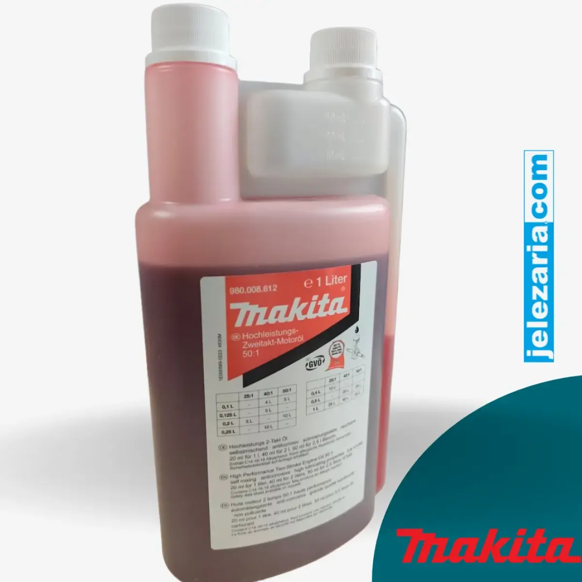 Масло за двутактови двигатели Makita - 1 л
