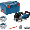 Фрезер за канали Bosch GNF20-40, в L-BOXX, с 2 диамантени диска
