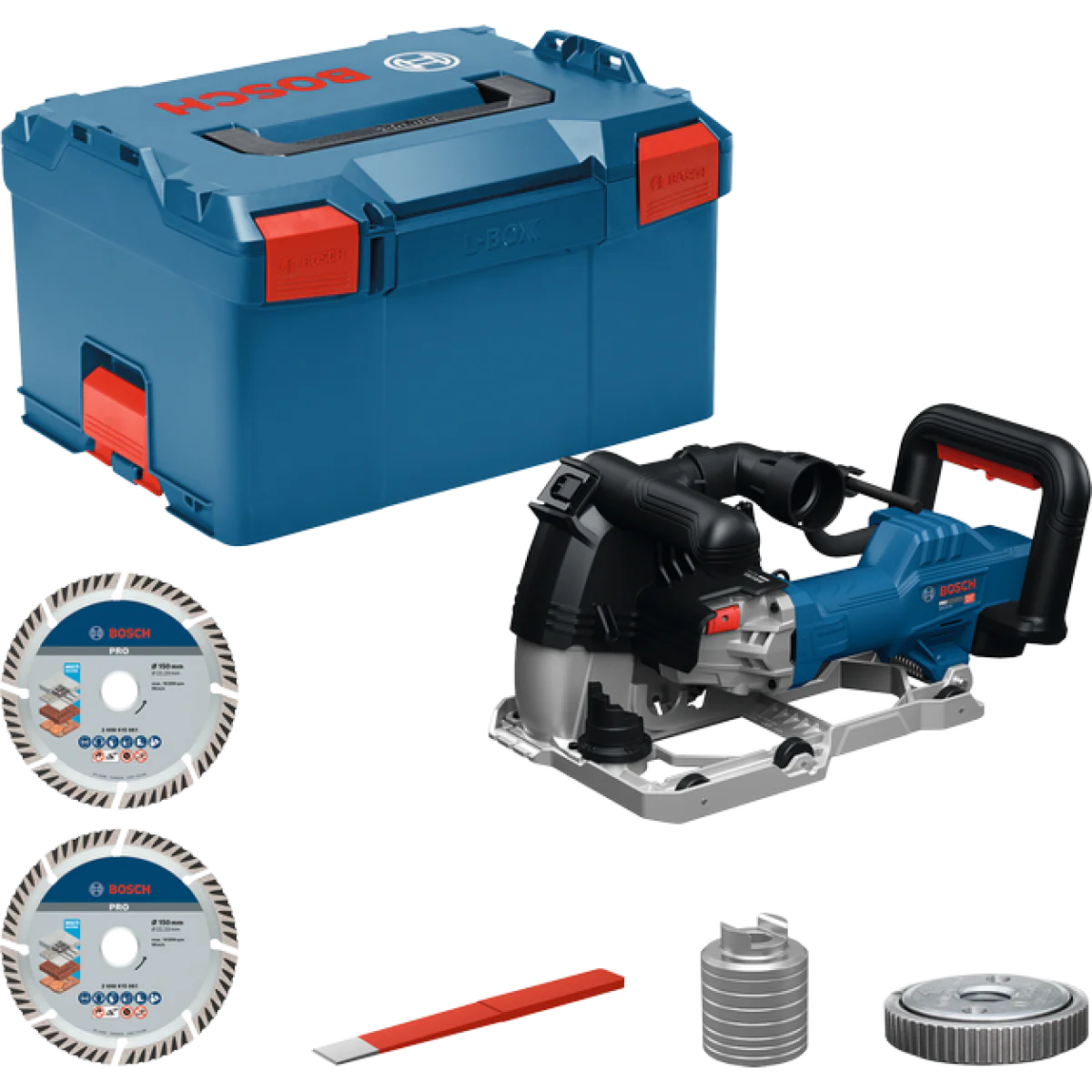 Фрезер за канали Bosch GNF20-40, в L-BOXX, с 2 диамантени диска 06016C5100