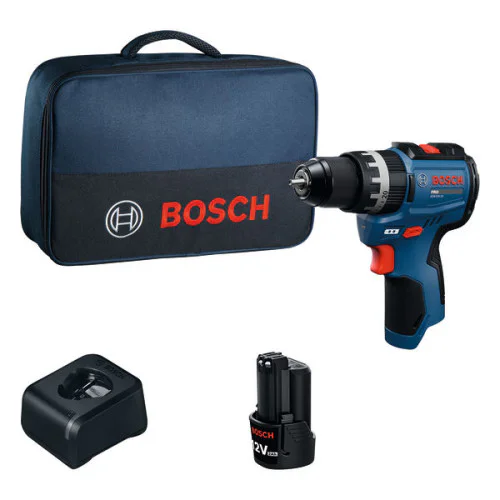 Акумулаторен ударен винтоверт Bosch GSB 12V-31, 12V, 31Nm, 1x2.0Ah, в чанта