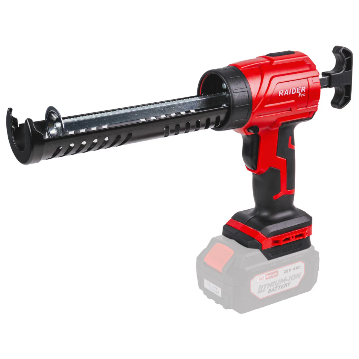 Пистолет за силикон Raider RDP-YCG20 Solo, R20, 310ml, 1200N, регулиране на оборотите 041610