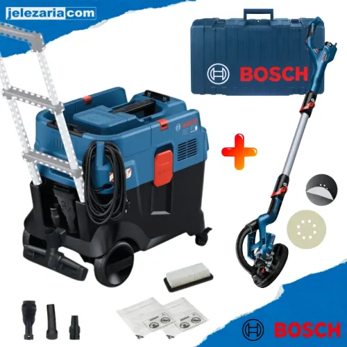 Прахосмукачка Bosch GAS 400 A и Шлайфмашина Bosch GTR 550